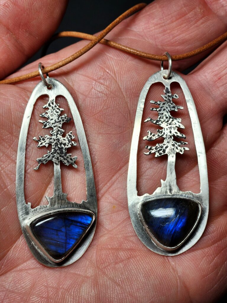 Twin Pines Pendant Set